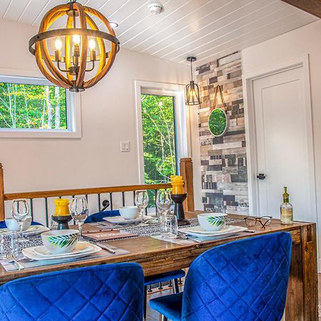 Chalet Woodpecker Lodge - Chaleureux Avec Foyer. Orford Exterior foto